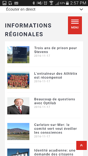 CieuFM Screen 2