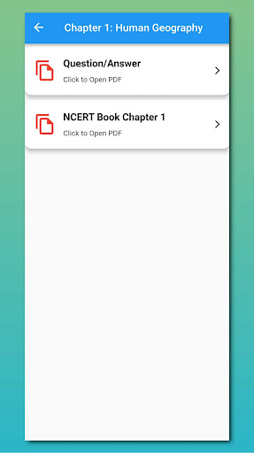 Class 12 Geography for 2023-24