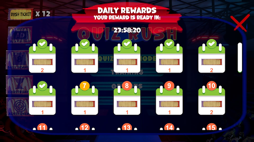 Quiz Rush Screen 2