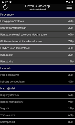 Eleven Gusto Screen 3