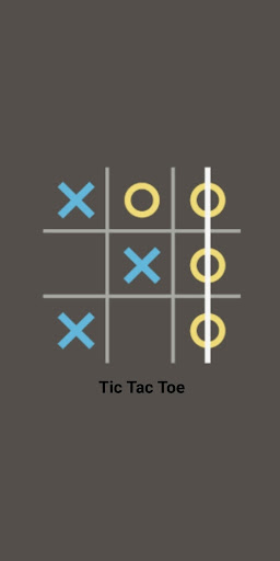 Android application Tic Tac Toe Game screenshort