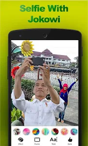 Jokowi Selfie Camera
