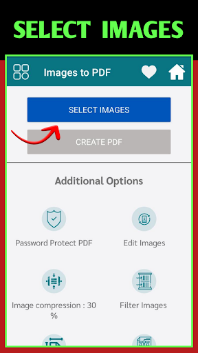 Image To PDF Converter Screen 3