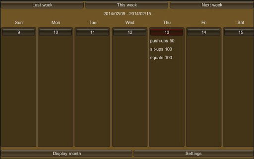 Easy Weight Training Log