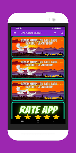 Android application Cover Dangdut Slow Vol 02 screenshort
