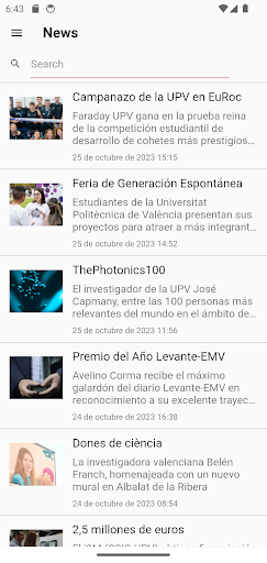 UPV - Politècnica de València Screen 2