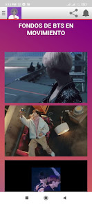 Captura 4 Fondos en movimiento de BTS android