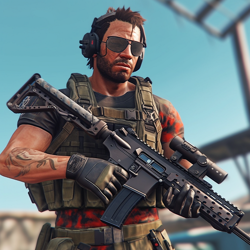 FPS Commando Gun Shooting Game logo