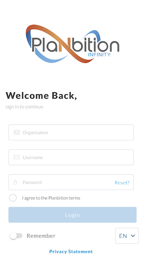 Android application Planbition ESS screenshort
