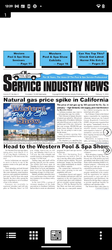 Android application Service Industry News screenshort