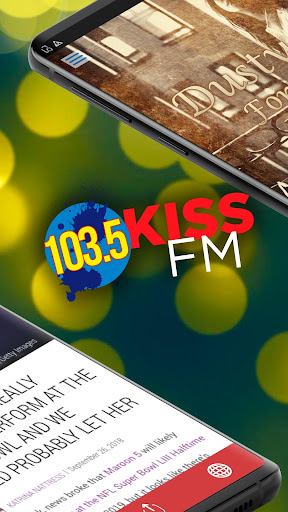Screenshot of 103.5 KISSFM