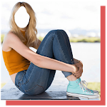 Cover Image of ดาวน์โหลด Women in Jeans Photo Frame 1.7 APK
