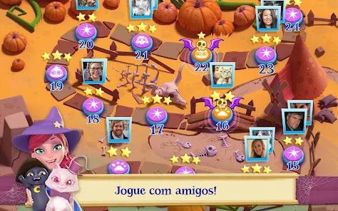 Bubbles witch biscuit  Jogos para celular, Jogos, Festa