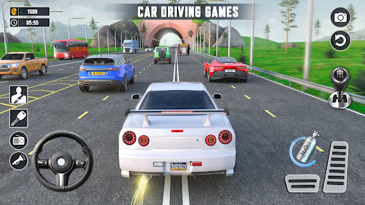 Real Highway Car Racing Games 3.41 APK + Mod (Unlimited money) for Android