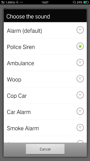 Self-Defence Sound Screen 2