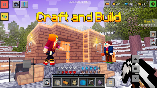 Block World 3D : Craft & Build 3.7.0 screenshots 1
