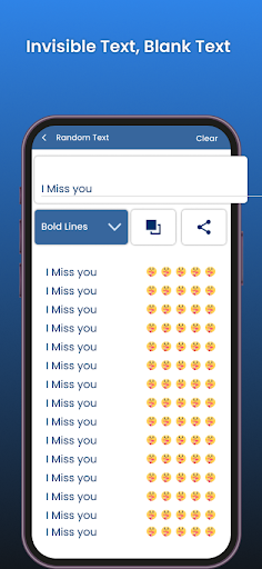 Text Repeater : Repeat Emoji Screen 3