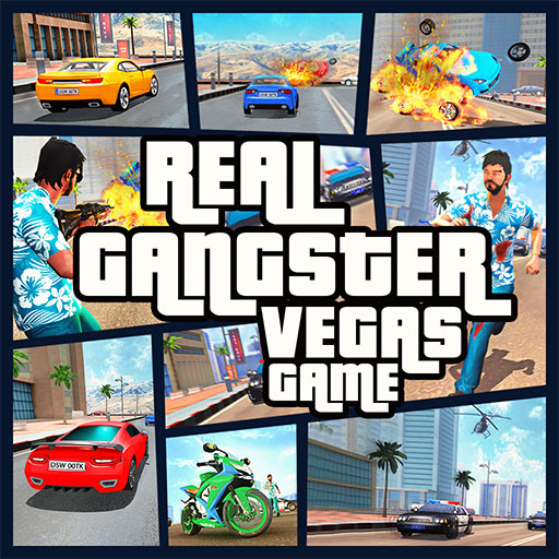 Gangster Vegas Theft Auto Game logo