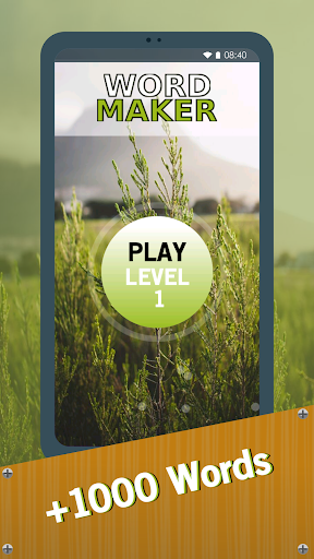Android application Word Maker screenshort