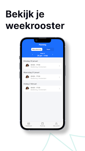 Workodo - Personeelsplanning Screen 3