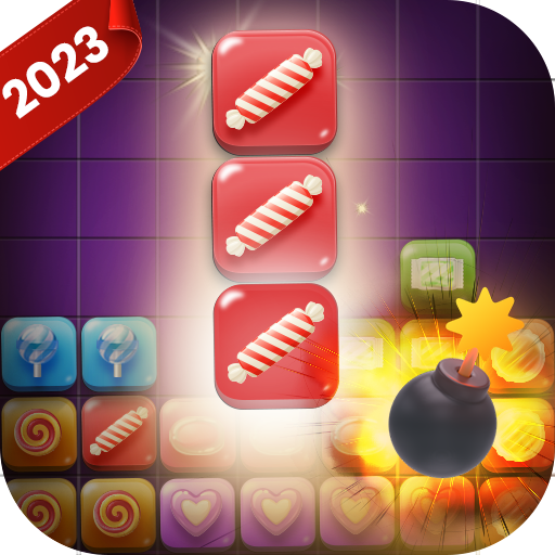 Block Puzzle Game -Jewel,Wood logo