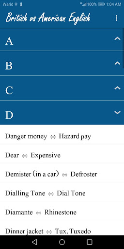British vs American English
