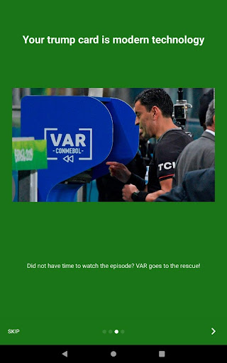 Футбольный судья VAR