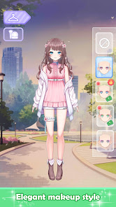 Imágen 4 Anime Dress Up: Fashion Game android