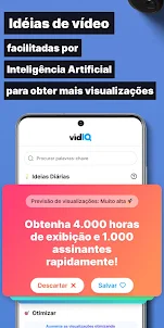 vidIQ para YouTube