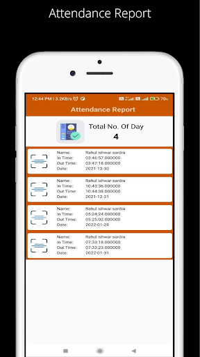QrAttendance Screen 3
