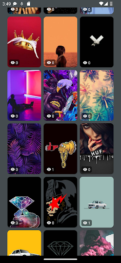 Android application trill aesthetic dope wallpaper screenshort