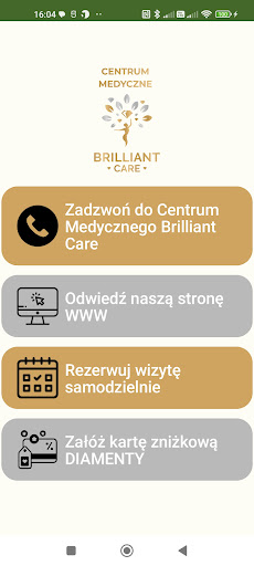 Android application Brilliant Care, stay in touch! screenshort
