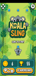 O Aventureiro Azul Koala Sling