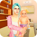 Cover Image of Скачать virtual newborns mom: mother simulator family life 3 APK