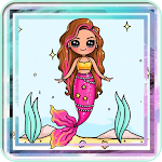 Cover Image of Download How To Draw Mermaid  APK