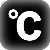 Celsius thermometer sensor icon