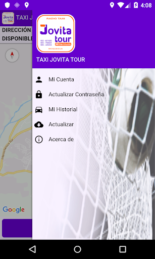 Radio Taxi Milenium - Cliente Screen 3