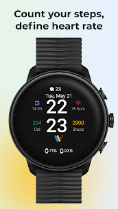 Pixel Minimal Watch Face MOD APK (Mở Khóa Premium) 2