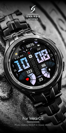 SH062 Watch Face, WearOS watch Screen 3