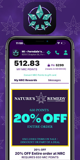 Android application Nature's Remedy screenshort