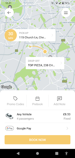Chessington Cars Screen 3