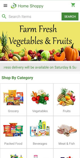 Android application Home Shoppy - Nagercoil screenshort