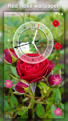 Flower Clock Live wallpaper–HDのおすすめ画像5