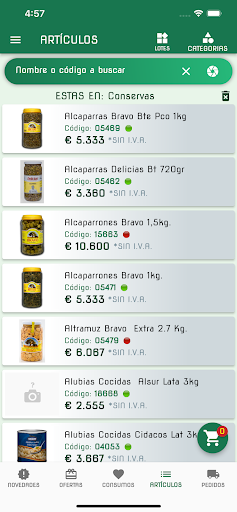 Los Malagueños APP Screen 3