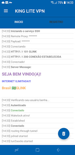 KING LITE VPN Screen 3
