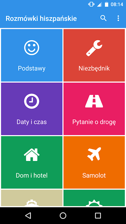 Rozmówki Polsko-Hiszpańskie - New - (Android)