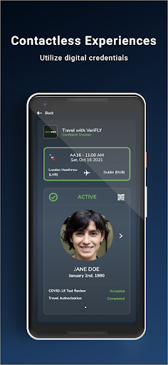 VeriFLY: Fast Digital Identity screenshot