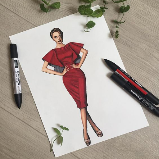 Drawing Clothes Ideas Logo