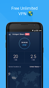 Hotspot Shield Basic - Free VP Screenshot