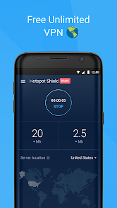 Hotspot Shield Premium v9.7.0 MOD APK (Premium Unlocked)